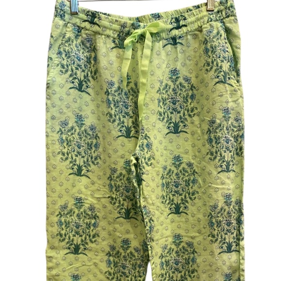 Roller Rabbit Pants - Roller Rabbit Women's Linen Pants in Mint sz M